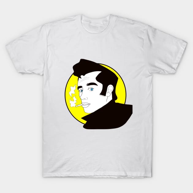 Grease - Danny Zuko T-Shirt by chiswui